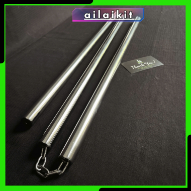 CÔN TAM KHÚC - Côn tam khúc INOX võ cổ truyền, Wushu, Kungfu - Ailaikit