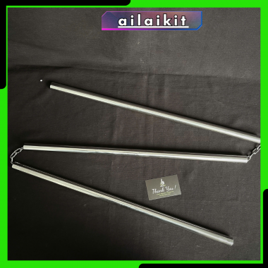 CÔN TAM KHÚC - Côn tam khúc INOX võ cổ truyền, Wushu, Kungfu - Ailaikit