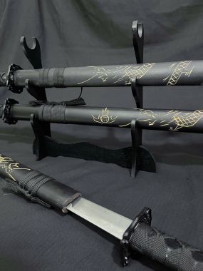 KIẾM KATA - BỘ 3 KIẾM THẲNG | Kiếm KATANA, Kiếm Nhật, Bộ 3 kiếm KATA Loại Thẳng nhập khẩu