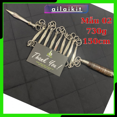 Nhuyễn Tiên Inox 9 Khúc Tập Võ Cổ Truyền Cửu Tiết Tiên AILAIKIT