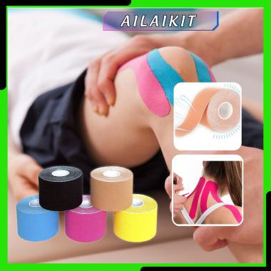 BĂNG DÁN THỂ THAO - BĂNG KEO DÁN CƠ | Băng Dán Cơ Kine 5cmX5m - ailaikit