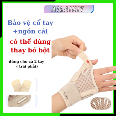 Băng Ngón Tay Cái Đai Cố Định Ngón Cái Chống Bong Gân, Giảm Đau Khi Chơi Thể Thao Dùng Máy Tính