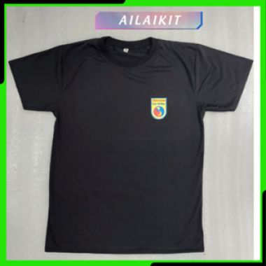 Aó thun Vovinam in Huy Hiệu Môn Phái 35% Cotton Aó không Cổ Màu Xanh dành cho cả nam và nữ