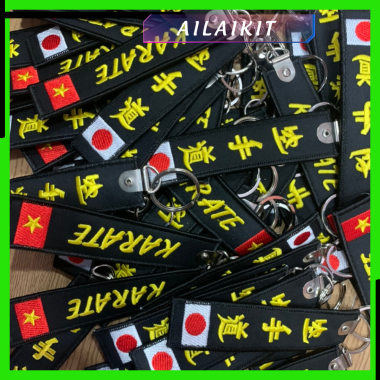 Móc khóa vải Karate - Hàng lưu niệm - Ailaikit