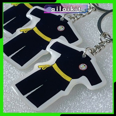 MÓC KHÓA VÕ PHỤC VÕ CỔ TRUYỀN |Móc khóa võ cổ truyền Việt Nam hình võ phục chất chiệu nhựa dẻo siêu bền