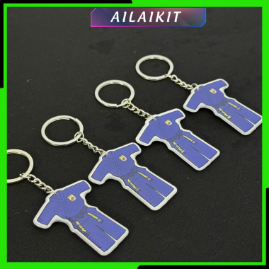 Móc khóa Vovinam hình Võ phục đai xanh, đai vàng  Siêu Đẹp Dễ Thương  Nhựa Cao Cấp 5cmx5,7cm mới 2023 Ailaikit