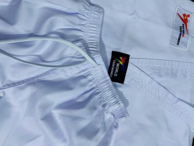 Võ Phục Taekwondo- Loại A (Đồng Phục) | Võ phục Taekwondo phong trào giá rẻ chất vải kaki dày thích hợp mặc cho người mới học taekowndo