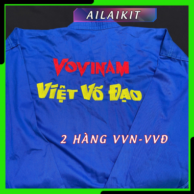 IN THÊU VÕ PHỤC, ÁO THUN CLB THEO YÊU CẦU | In Thêu tên clb, tên đơn vị, thêu logo lên võ phục theo yêu cầu