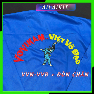 IN THÊU VÕ PHỤC, ÁO THUN CLB THEO YÊU CẦU | In Thêu tên clb, tên đơn vị, thêu logo lên võ phục theo yêu cầu