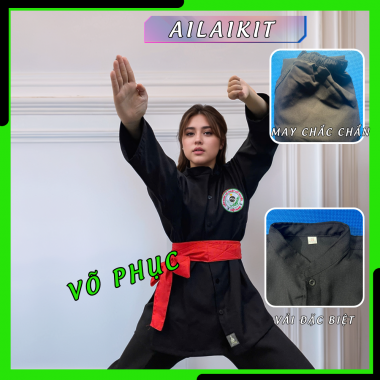VÕ PHỤC VÕ CỔ TRUYỀN VIỆT NAM | Đồ võ cổ truyền, Võ cổ truyền Việt Nam giá tốt vải nhẹ thoáng mát, đồng phục võ cổ truyền ailaikit