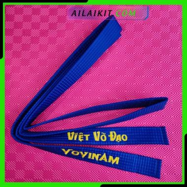 Dây Đai Vovinam Gía rẻ, Đai Vovinam Thi đấu (Ailaikit), Đai Tập Võ Loại Thường Đai Xanh Đai Vàng  Đai Vovinam có 2 loại Loại Thường và Loại Tốt