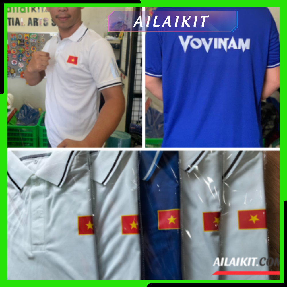 Áo thun Poly thể thao có Cổ