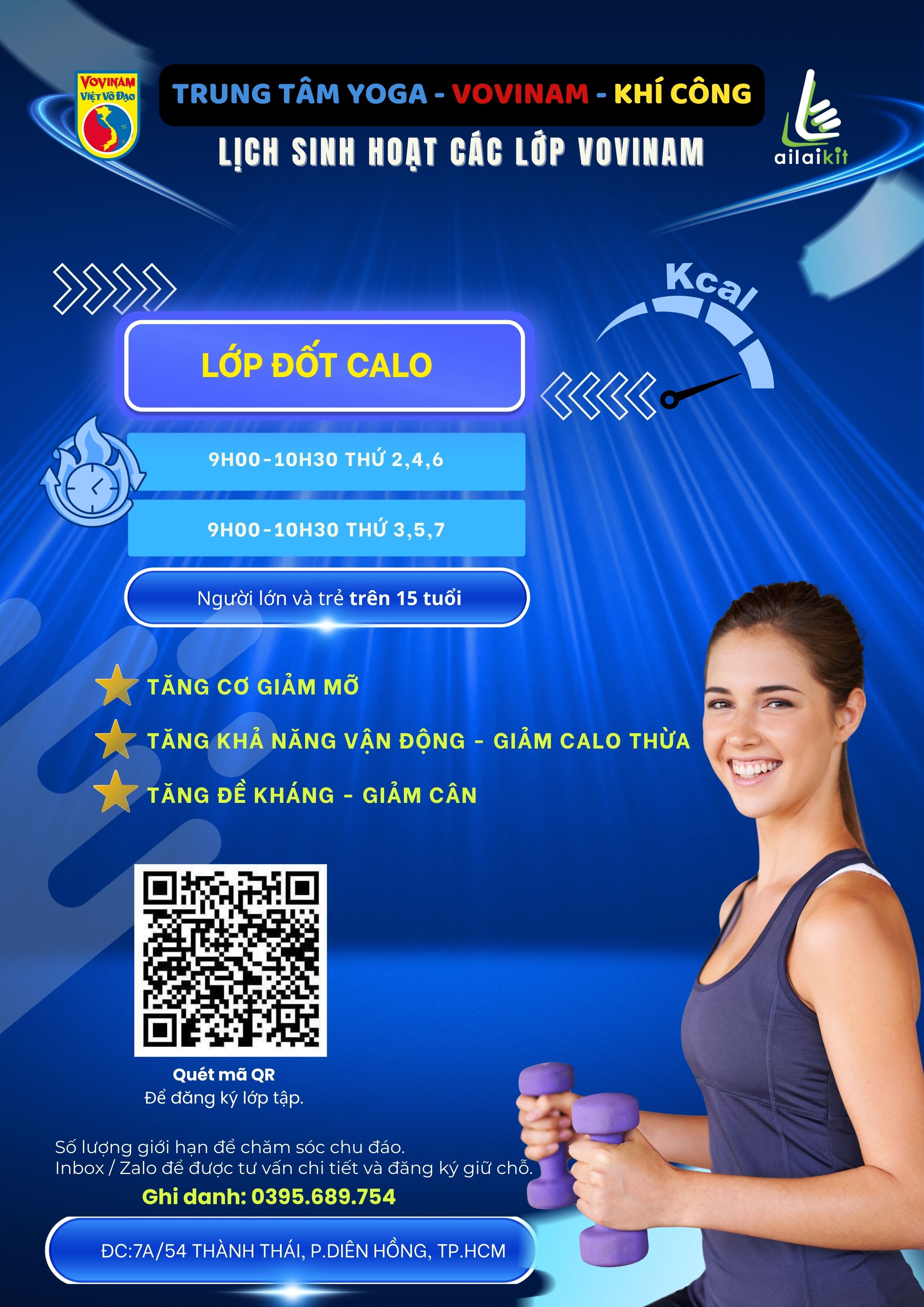 LỚP ĐỐT CALO DÁNG GỌN