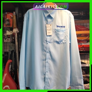 Áo trọng tài Vovinam, áo sơ mi tay dài Thêu chữ Vovinam , Ailaikit