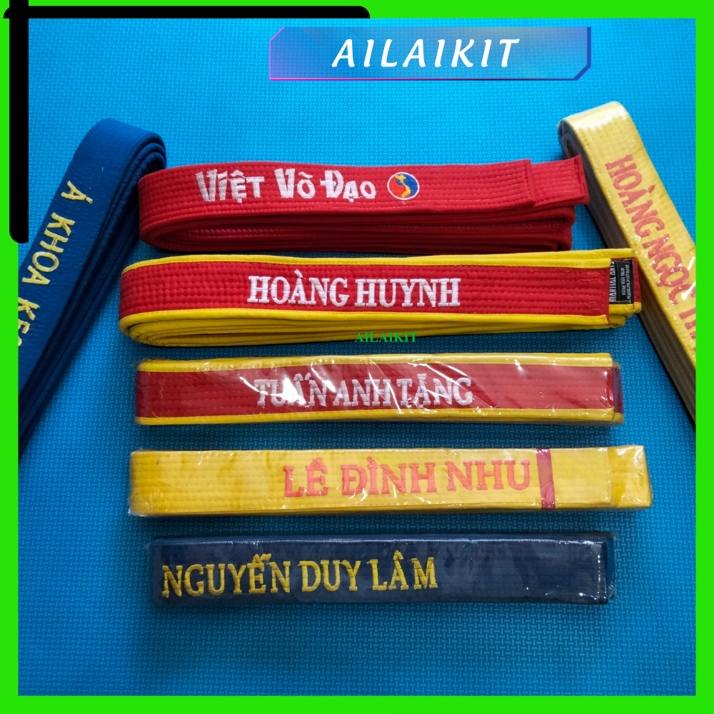 Đai Loại Tốt Thêu Theo ý Khách