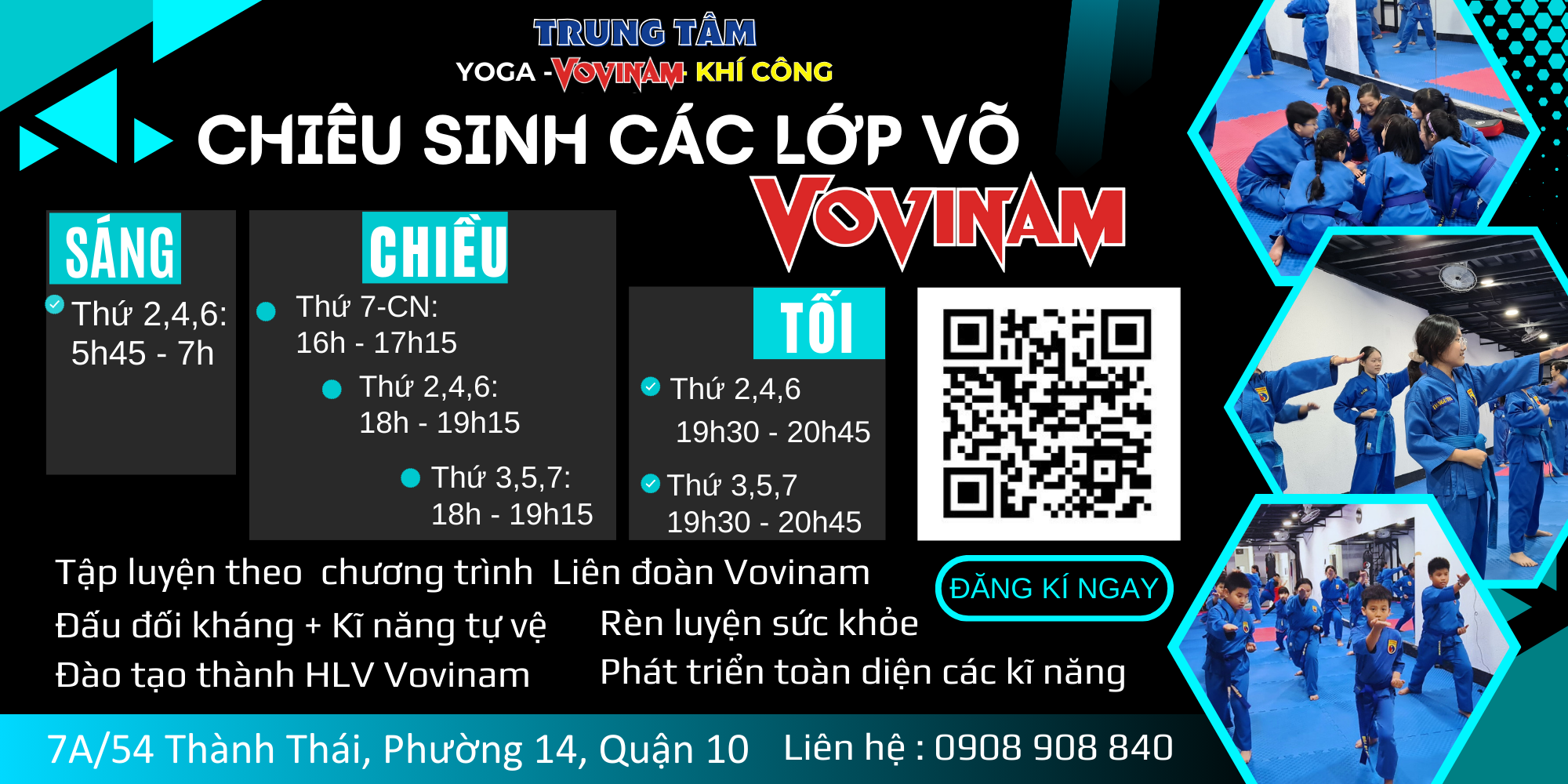 LỚP VOVINAM PHONG TRÀO